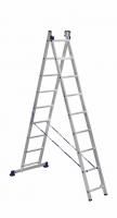 Лестница 2-х секц.алюмин. 2,52м 2х9 5209 Alumet