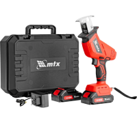 Пила сабельная аккумуляторная 20Вт Li-ion RC-80 MTX(149)