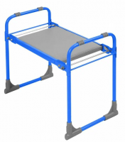 Скамейка садовая с мягким сиденьем складная 