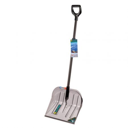 Лопата снегоуборочная 375х400 Grande Black Middle val ALPINA
