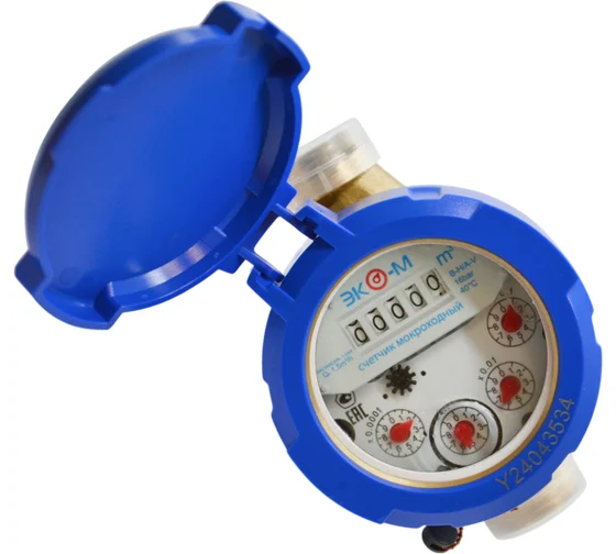 Счетчик Экомера-15м мокроходный с глицерином 110мм ЭКО-М