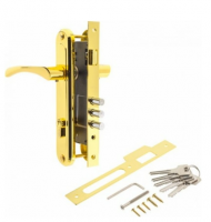 Замок врезной 17см с руч. золото язычок 2223/70-G Avers---