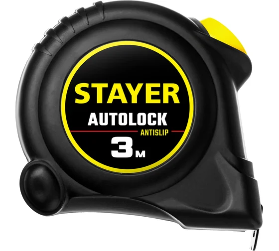Рулетка   3мх16мм автостоп AutoLock Stayer