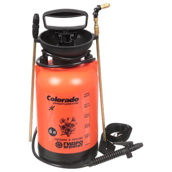 Опрыскиватель пневматический садовый  6,0 л Донские росы