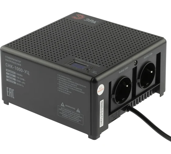Стабилизатор   1000Вт СНК-1000-УЦ ЭРА(2)