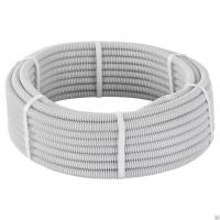 Труба гофрированная 16 ПВХ серая IEK(25м)