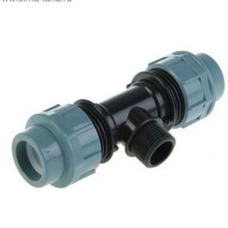 ПНД Тройник разборный 25х1/2х25 НР STR