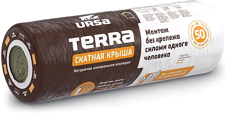 Минвата с/в 150х1200х3900мм 4,68 м2 Terra 35 QN Ursa