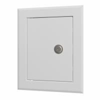 Люк ревизионный металлический 400х400мм с замком Zern