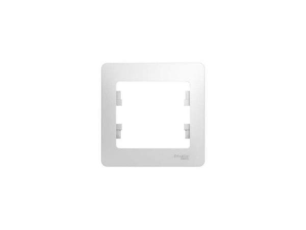 Рамка 1-местная белая Glossa