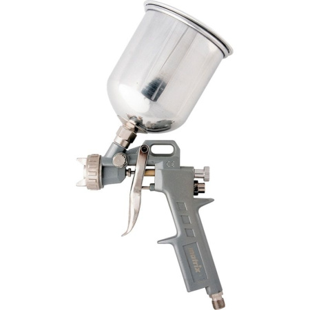 Краскопульт 1000мл 1,2/1,5/1,8мм металлич. верхний бачок Matrix(32)
