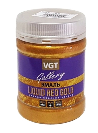 Эмаль ВГТ Перламутровая красное золото 0,23кг 