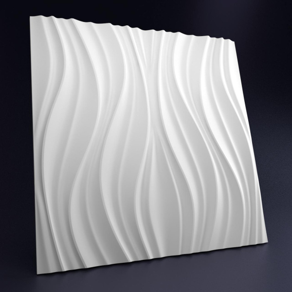 Панель 3D из гипса 600х600мм