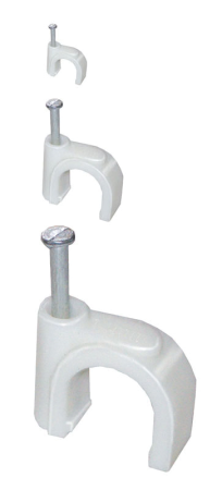 Скоба д/кабеля  8мм 50шт EKF