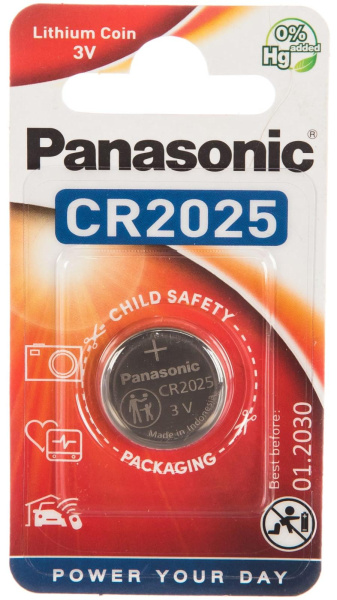 Батарейка CR2025 таблетка Panasonic----