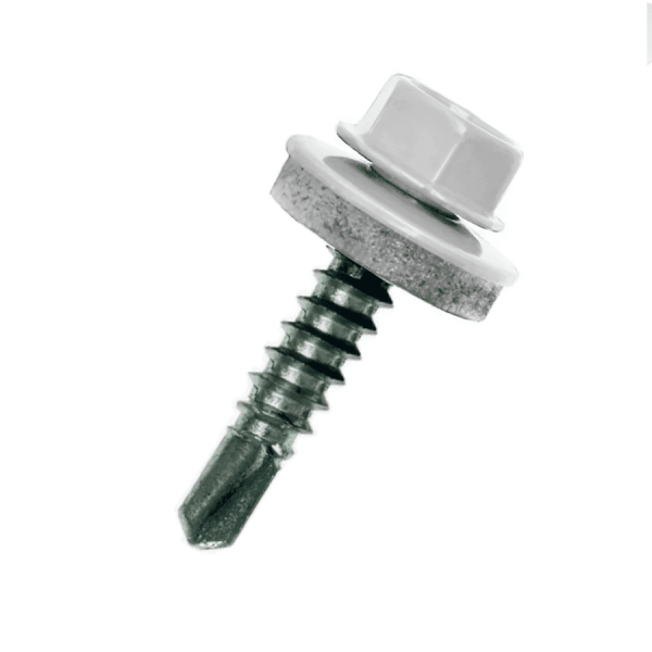 Саморез кровельный RAL9003 5,5х25 металл 250шт белый Daxmer---