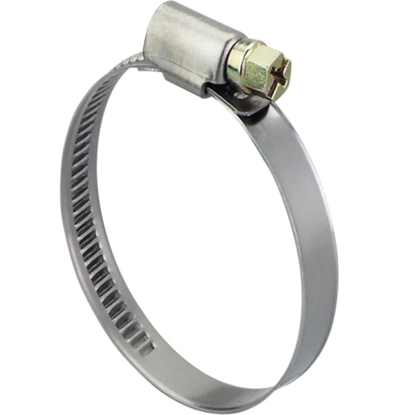 Хомут червячный  80-100мм оцинк ЮмКом