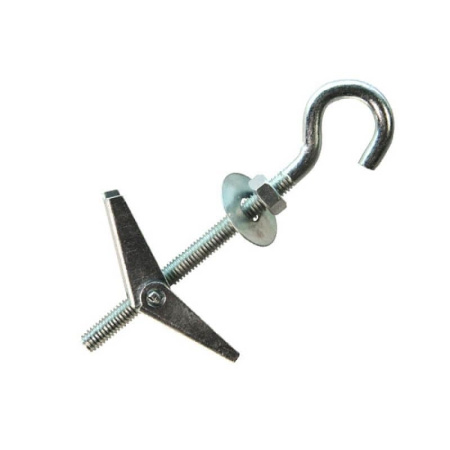 Дюбель крюк складной пружинный  8мм
