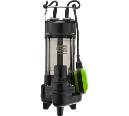 Насос фекальный  450Вт 350л.мин/Н-15м/глубина 5м-15м/частицы 25мм СФН450 Сибртех(31)
