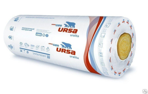 Минвата с/в  50х 610х1250мм 15,25м2 П-15-У20 Ursa---